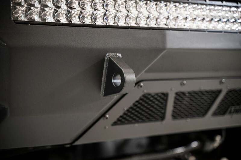 Ford Super Duty Front Bumper - Addictive Desert Designs - Stealth Fighter - Hammer Black - `20-`27